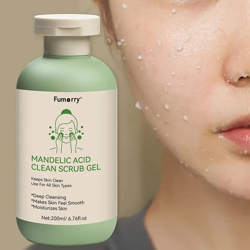 Fumorry Mandelic Acid Clean Scrub Gel – Deep Cleansing & Hydrating Exfoliator