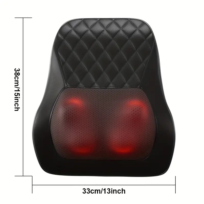 Shiatsu 3D Massage Pillow with Heat – Full Body Relaxation