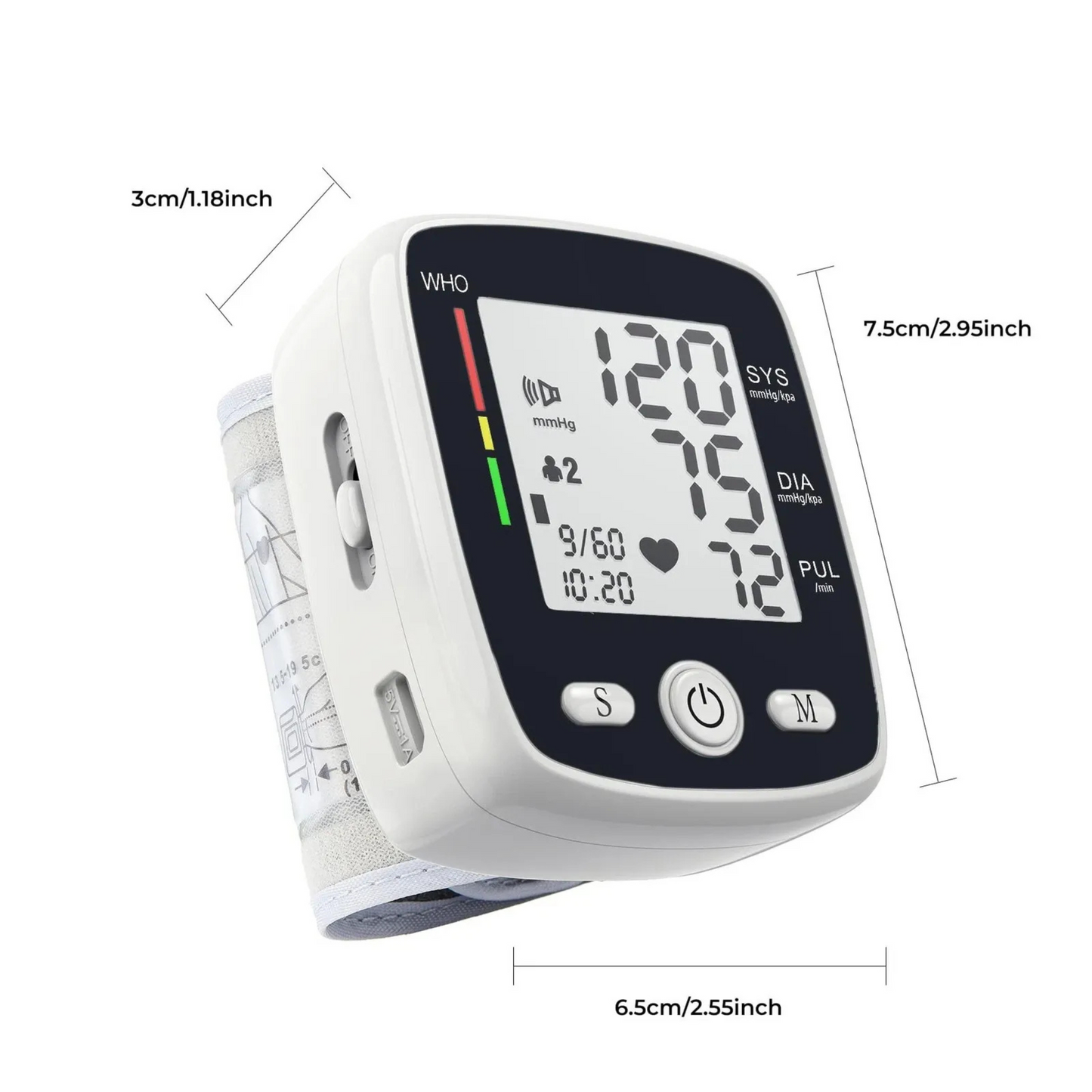 Wrist Blood Pressure Monitor