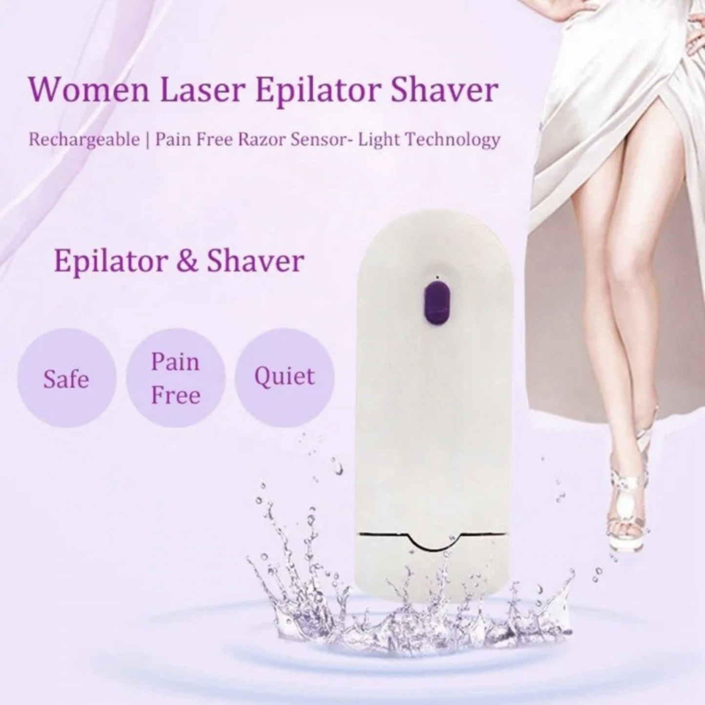 Mini Portable Electric Hair Razor Hair Removal Trimmer