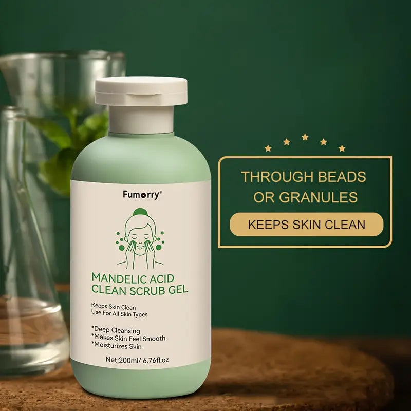 Fumorry Mandelic Acid Clean Scrub Gel – Deep Cleansing & Hydrating Exfoliator