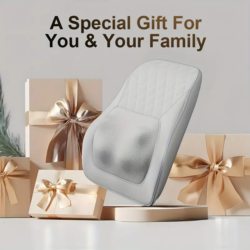 Shiatsu 3D Massage Pillow with Heat – Full Body Relaxation