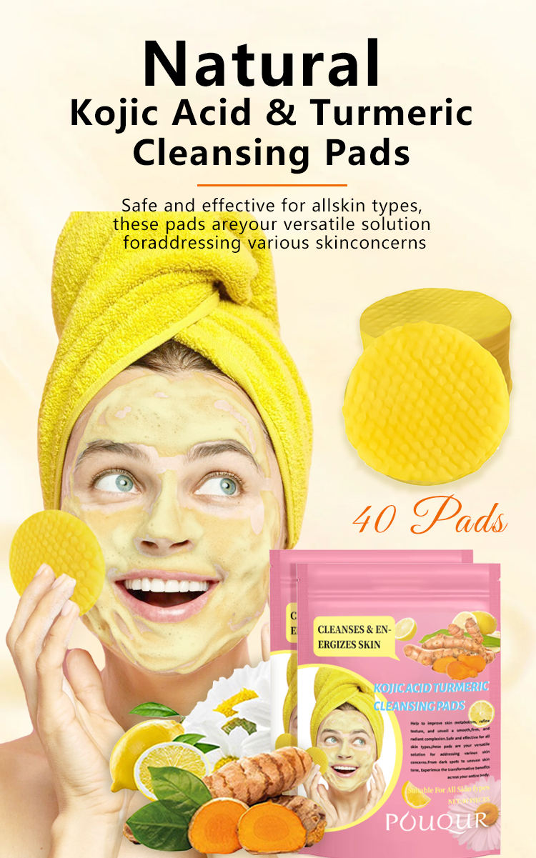 Soothing Turmeric Glow Pads – Brighten, Calm & Purify