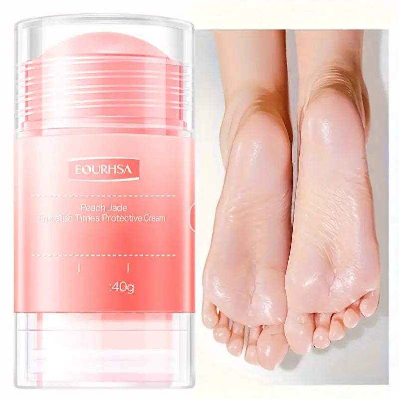 Peach Jade Moisturizing Stick – Foot & Body Hydration Balm