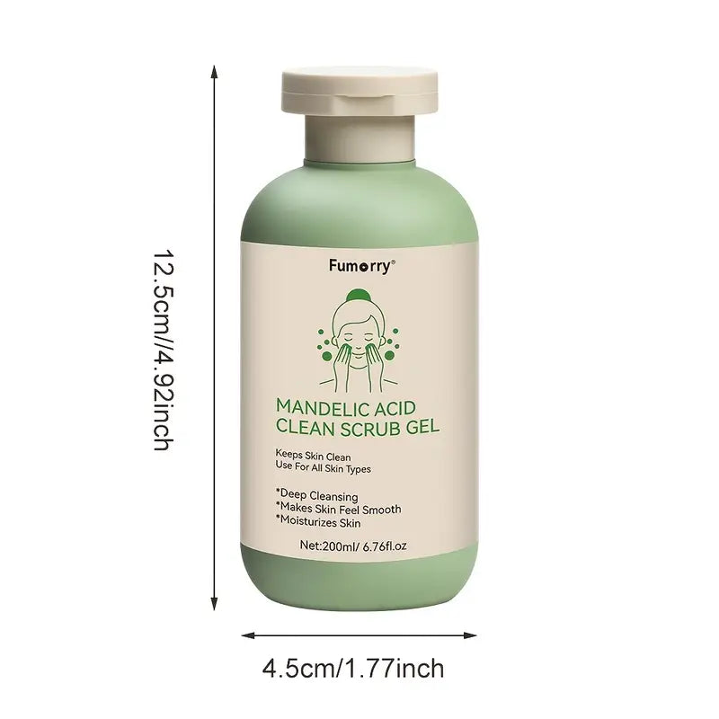 Fumorry Mandelic Acid Clean Scrub Gel – Deep Cleansing & Hydrating Exfoliator