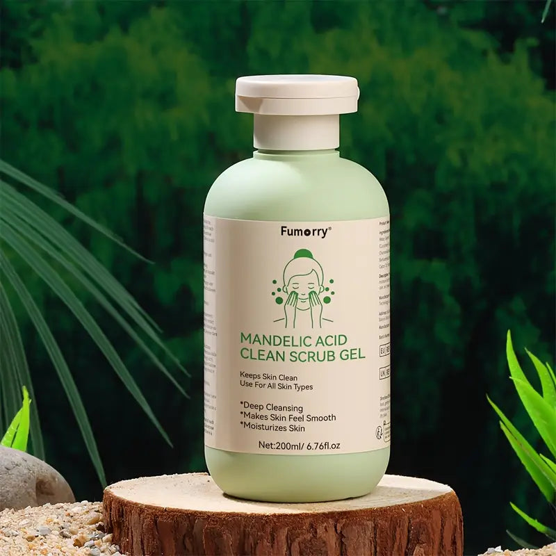 Fumorry Mandelic Acid Clean Scrub Gel – Deep Cleansing & Hydrating Exfoliator